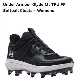 NEW NWOB Under Armour Glyde Mt TPU FP
Softball Cleats Shoes Womens size 10